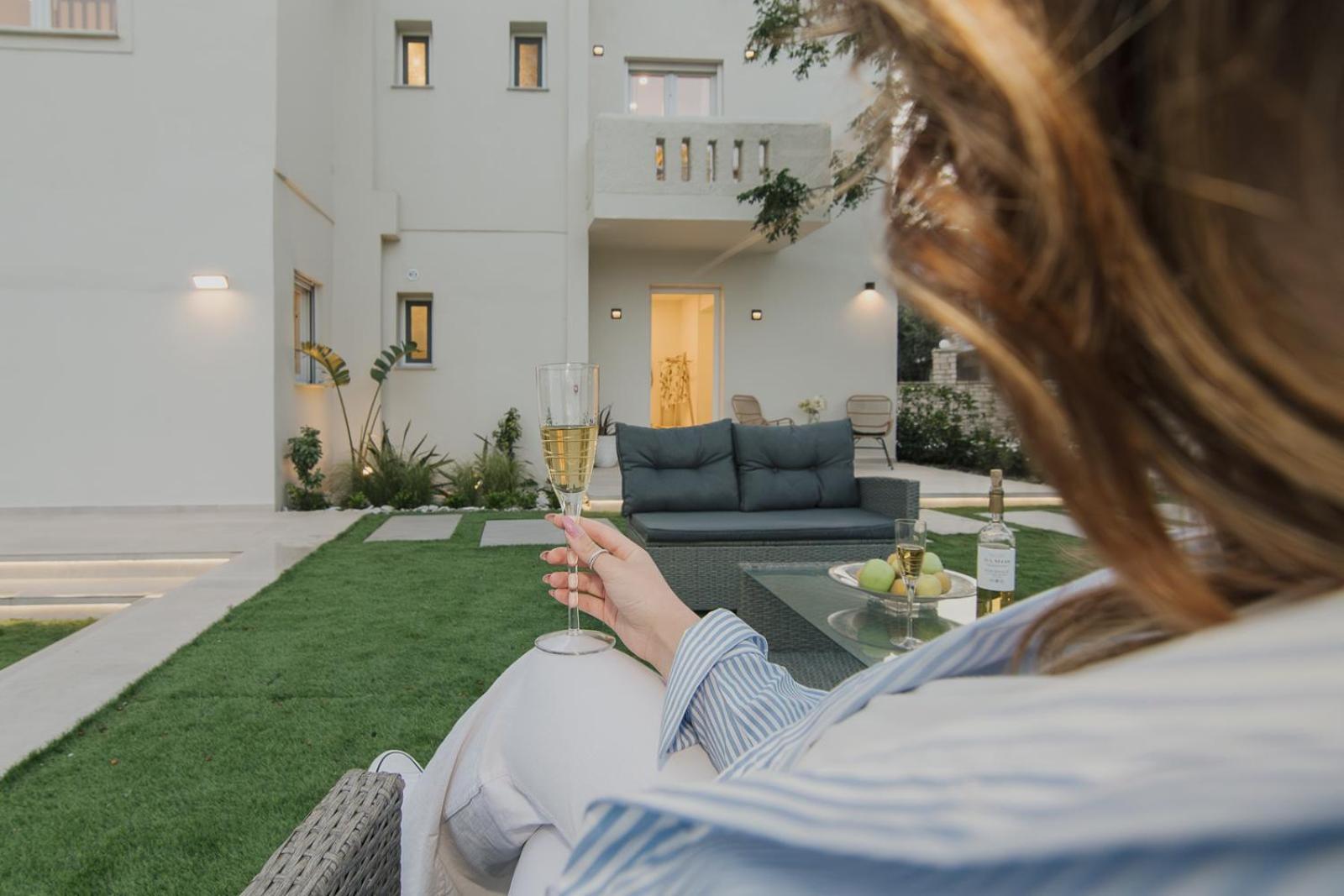 Le Jardin Apartments Kampos Marathokampou 外观 照片
