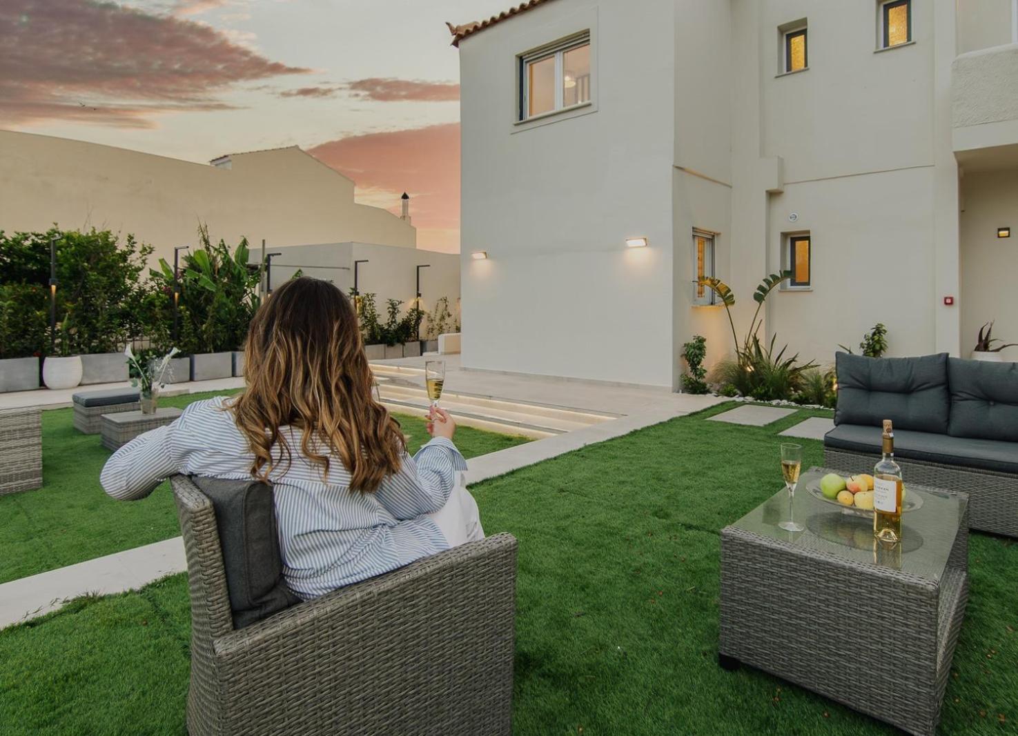 Le Jardin Apartments Kampos Marathokampou 外观 照片